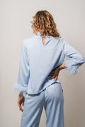 Brady Blouse - Light Blue