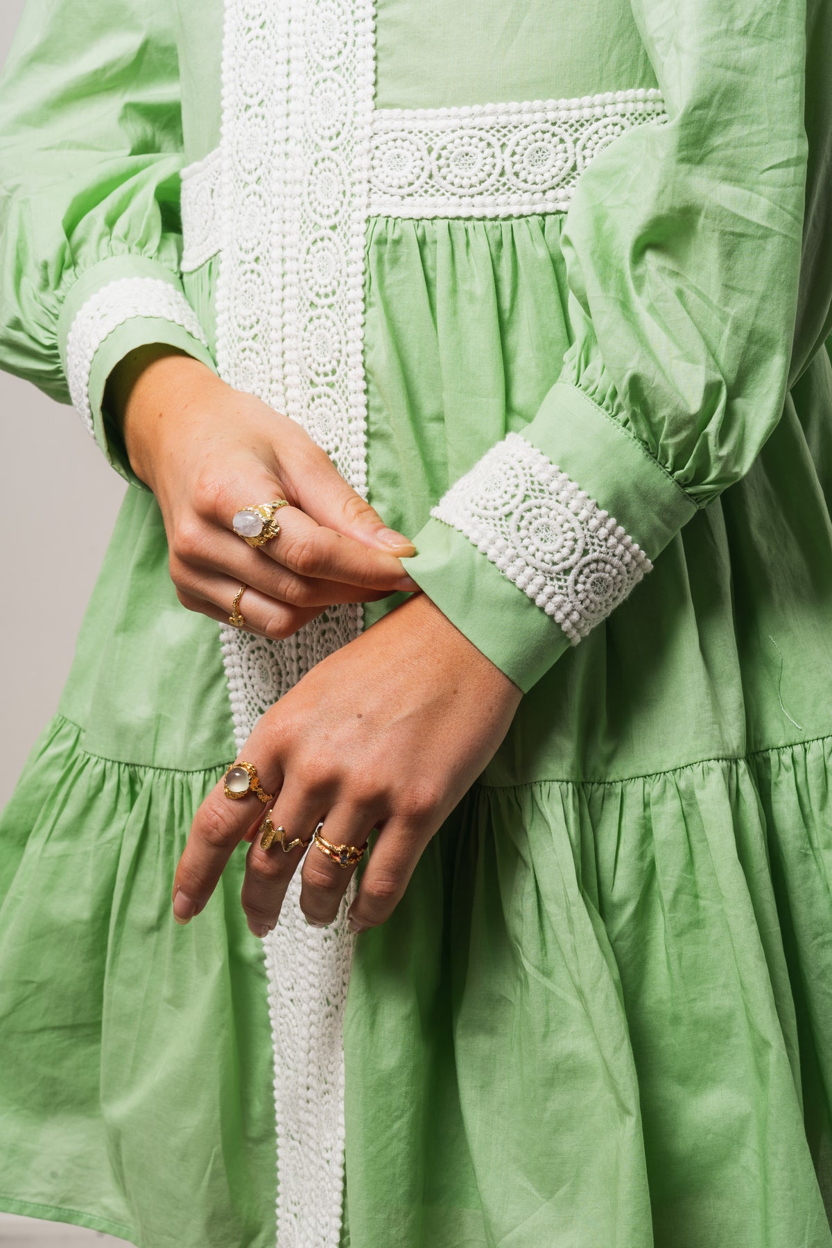Oline Dress - Green