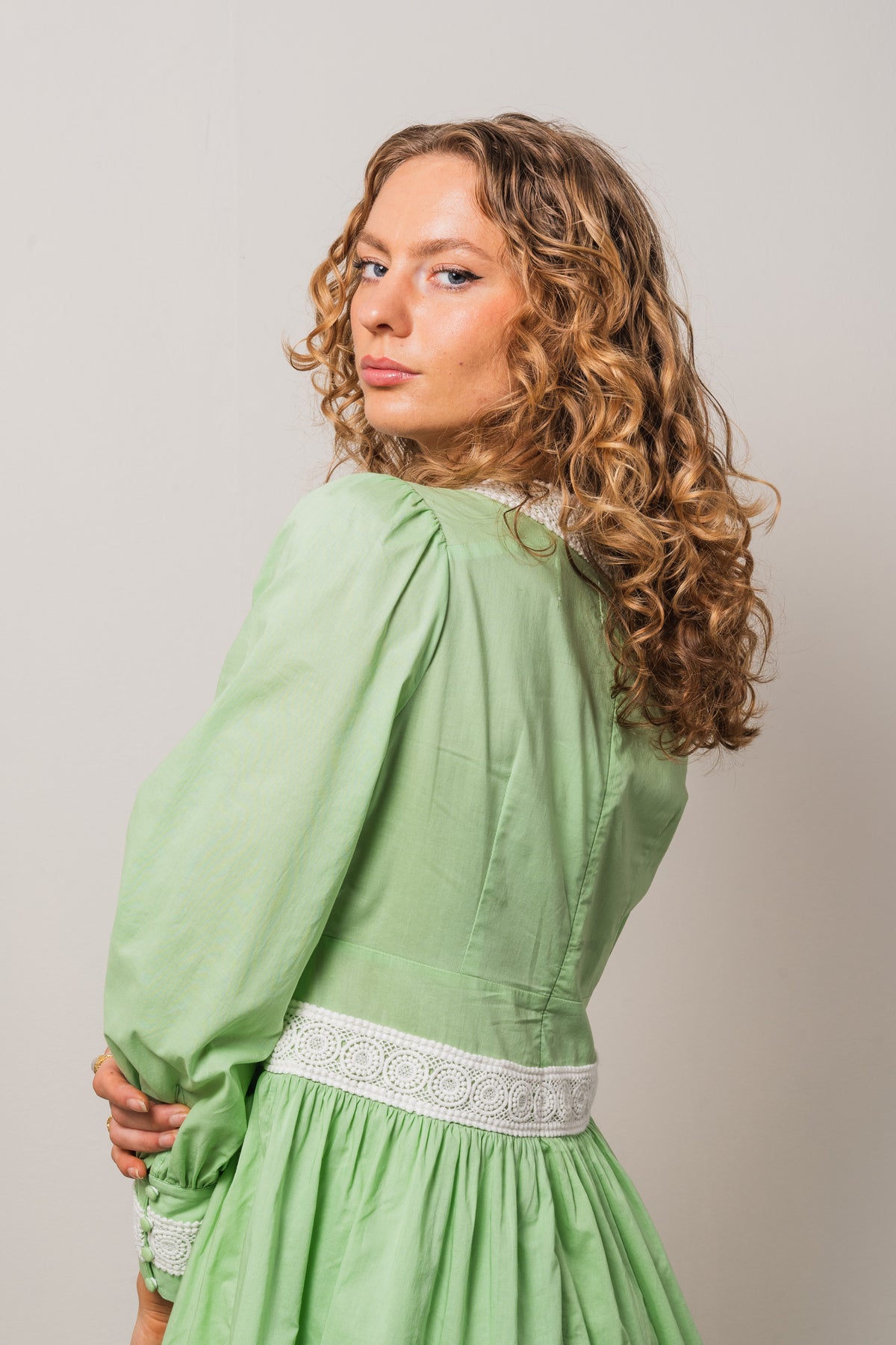 Oline Dress - Green