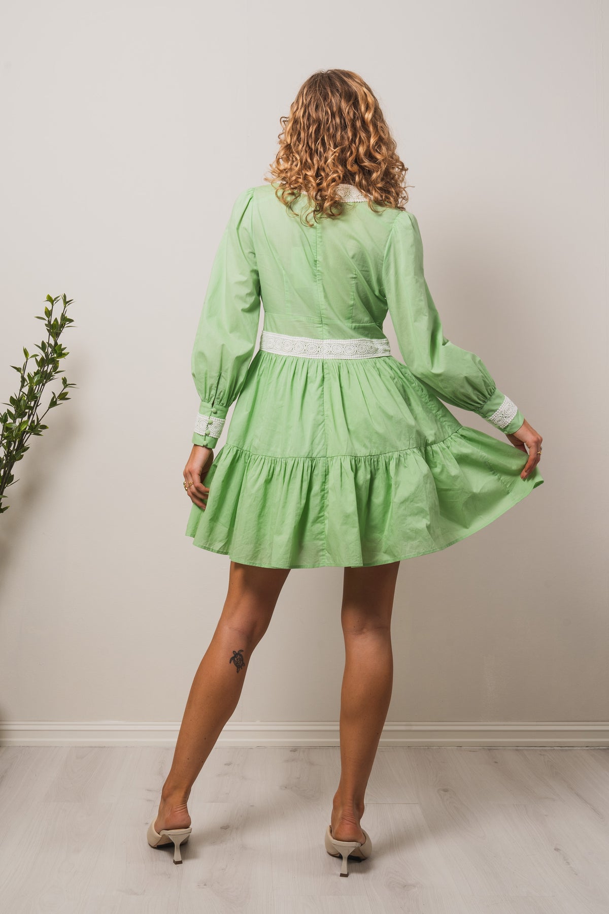 Oline Dress - Green