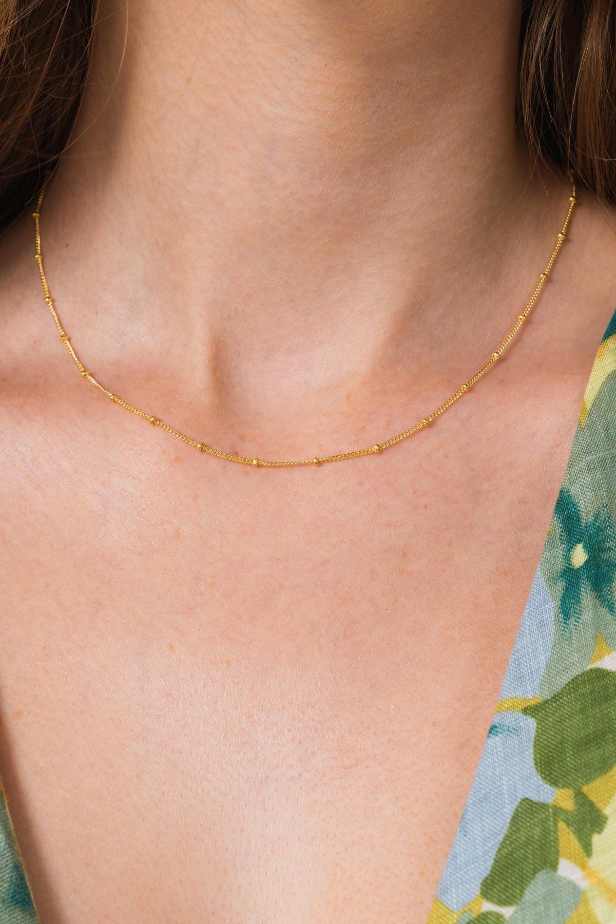Nala Choker Necklace - Gold