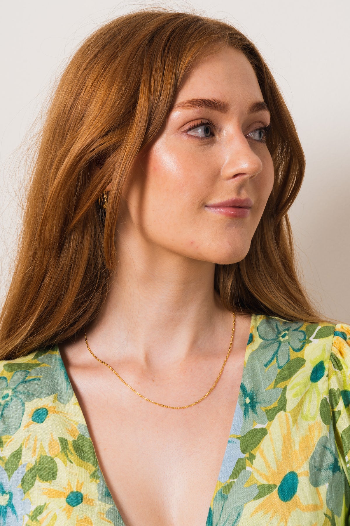Kris Medium Halsband - Guld