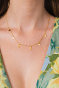 Columbine Necklace - Gull