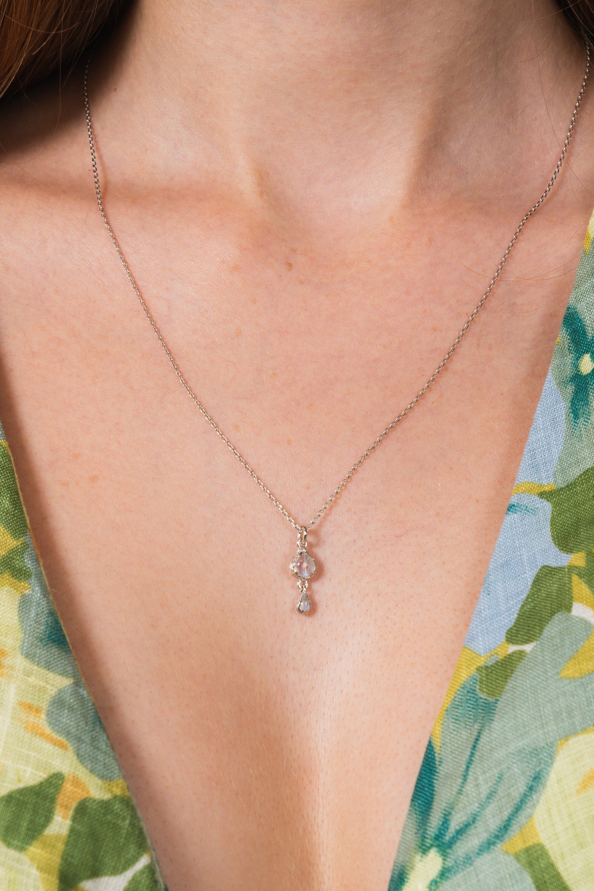 Sylvia Necklace - Silver
