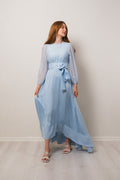 Sage Dress - Ice Blue