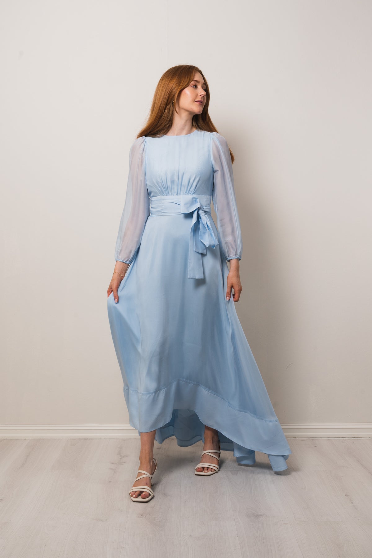 Sage Dress - Ice Blue