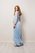 Sage Dress - Ice Blue
