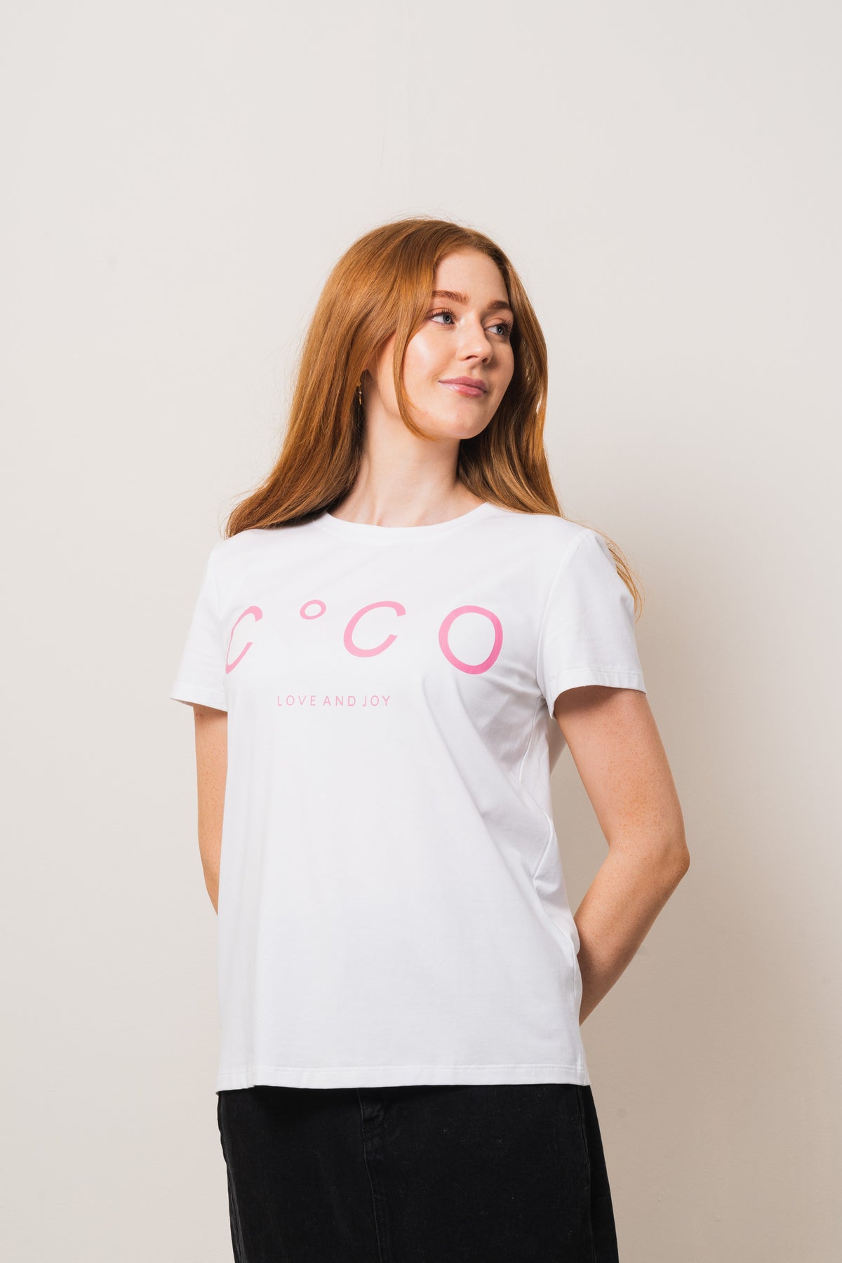 Coco Signature Tee - Whitebubbl