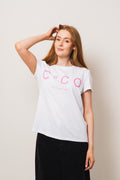 Coco Signature Tee - Whitebubbl