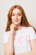 Coco Signature Tee - Whitebubbl