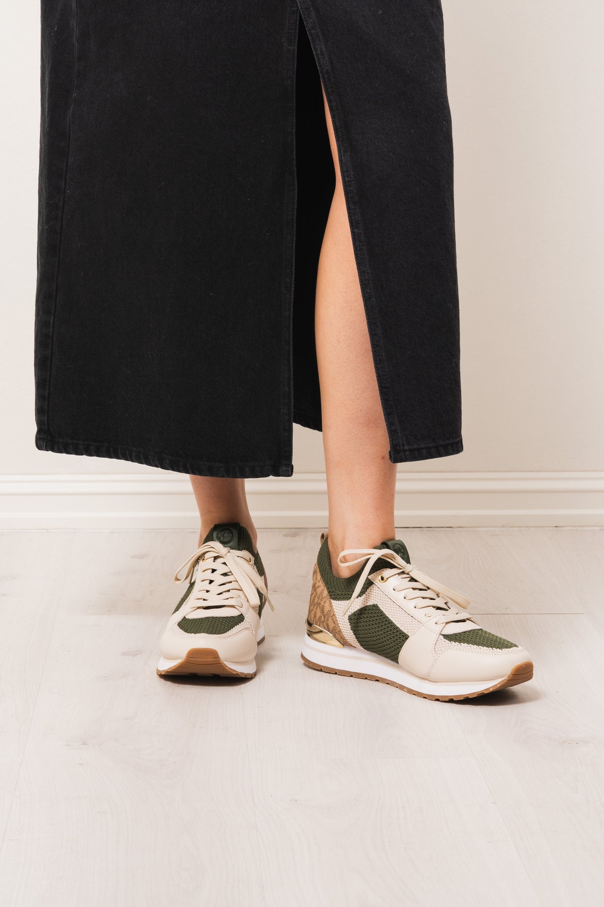 Billie Knit Trainer - Amazon Green Multi W/ 18K