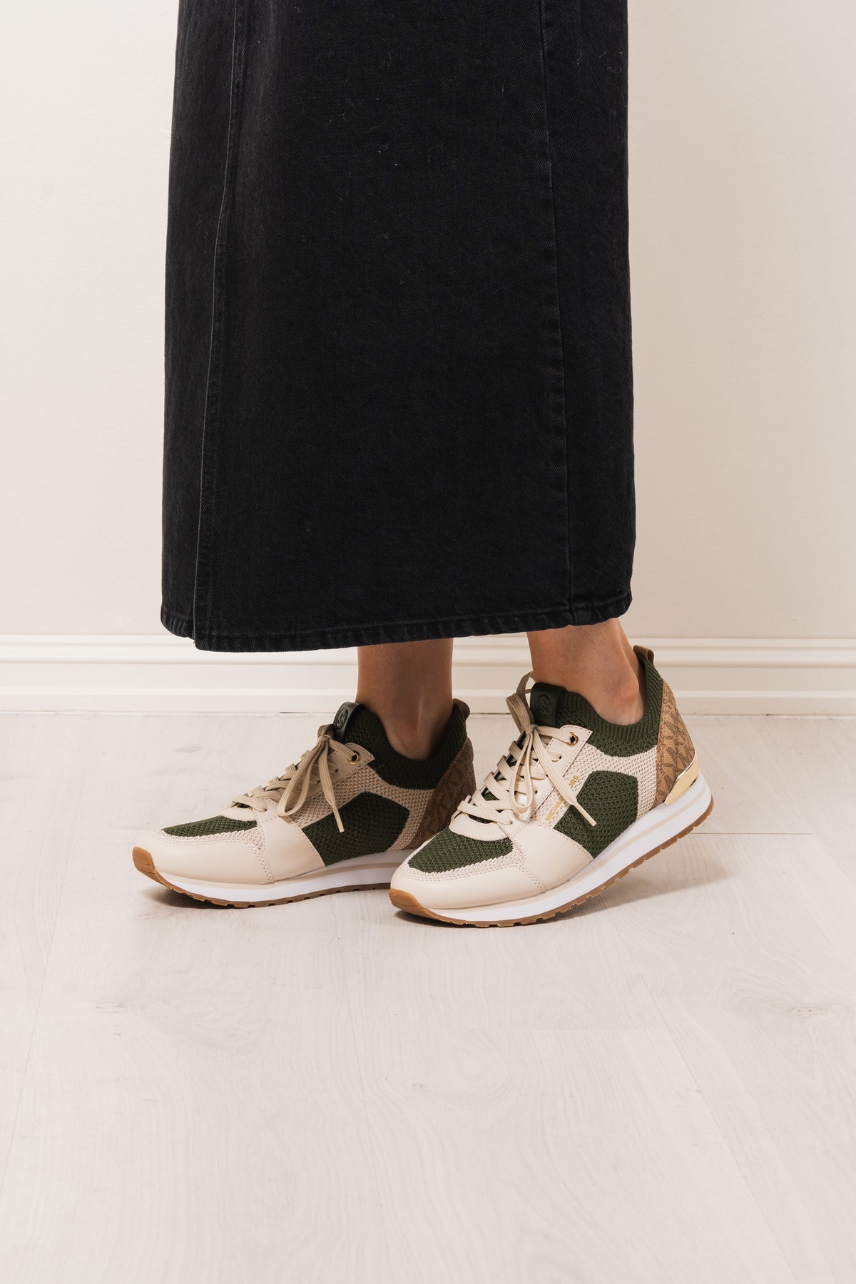 Billie Knit Trainer - Amazon Green Multi W/ 18K