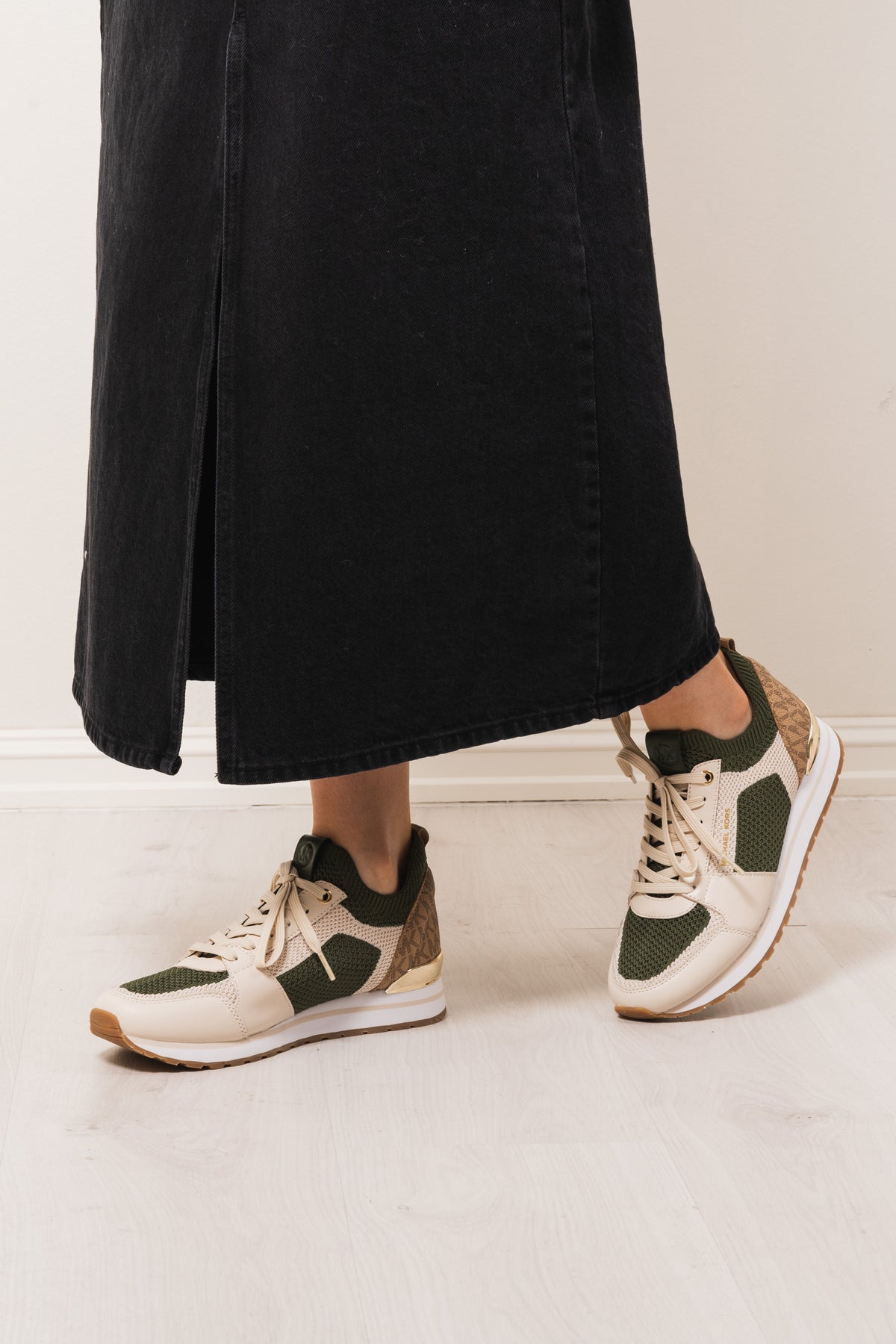 Billie Knit Trainer - Amazon Green Multi W/ 18K