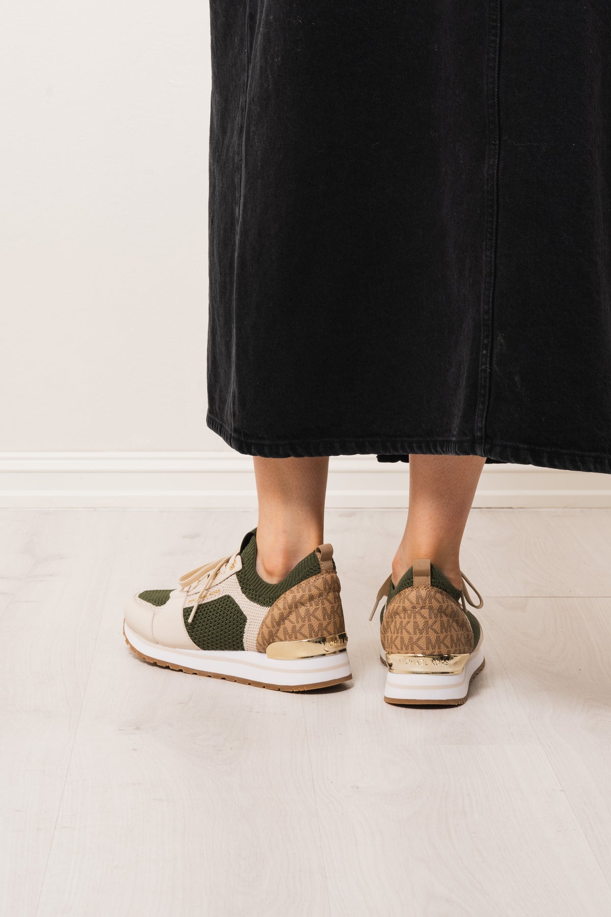 Billie Knit Trainer - Amazon Green Multi W/ 18K