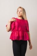 Monique Flow Blouse - Pink