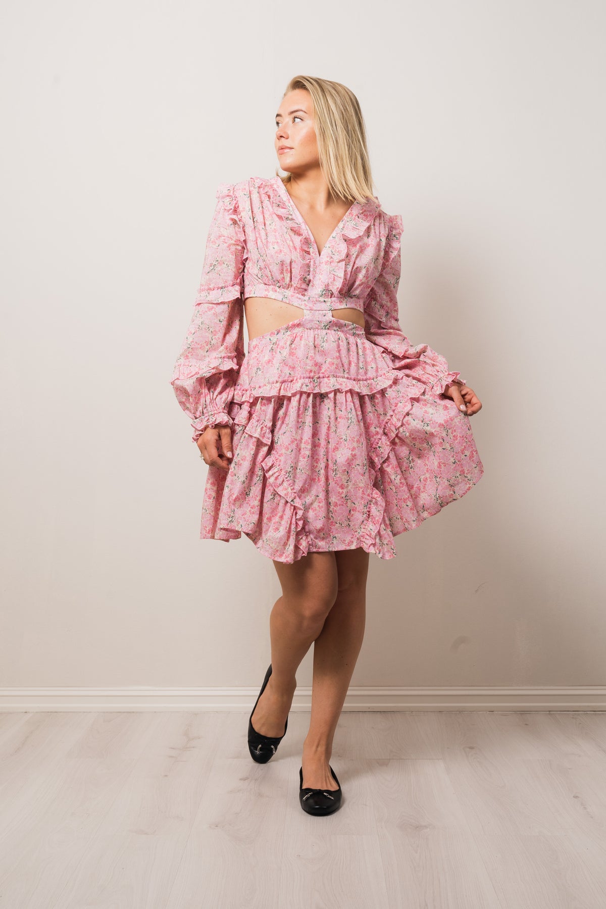 Kelly Mini Dress - Flora Garden