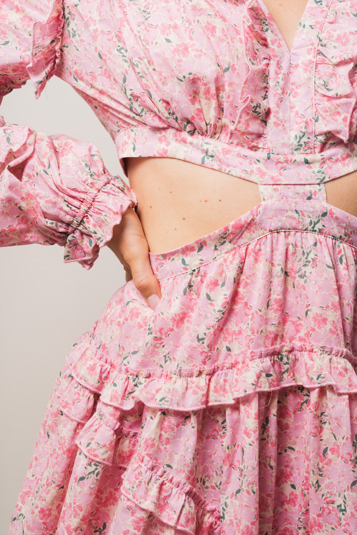 Kelly Mini Dress - Flora Garden