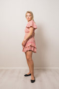 Chiara Dress - Peachy Pink