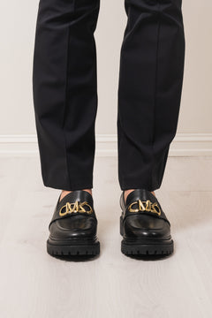 Parker Lug Loafer - Black