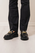 Parker Lug Loafer - Black