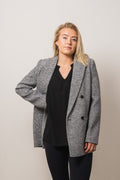 Ina Herring Oversize Blazer - Black