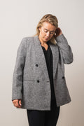 Ina Herring Oversize Blazer - Black