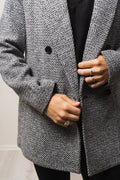 Ina Herring Oversize Blazer - Black