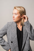 Ina Herring Oversize Blazer - Black