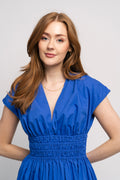 Agnes Midi Dress - Glacial Blue