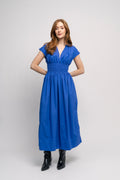 Agnes Midi Dress - Glacial Blue