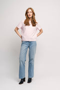 Essential Ss Boxy Tee - Cradle Pink