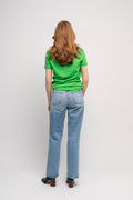 Essential SS V-Neck Tee - Classic Green