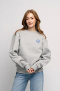 Organic Crewneck - Heather Grey