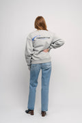 Organic Crewneck - Heather Grey