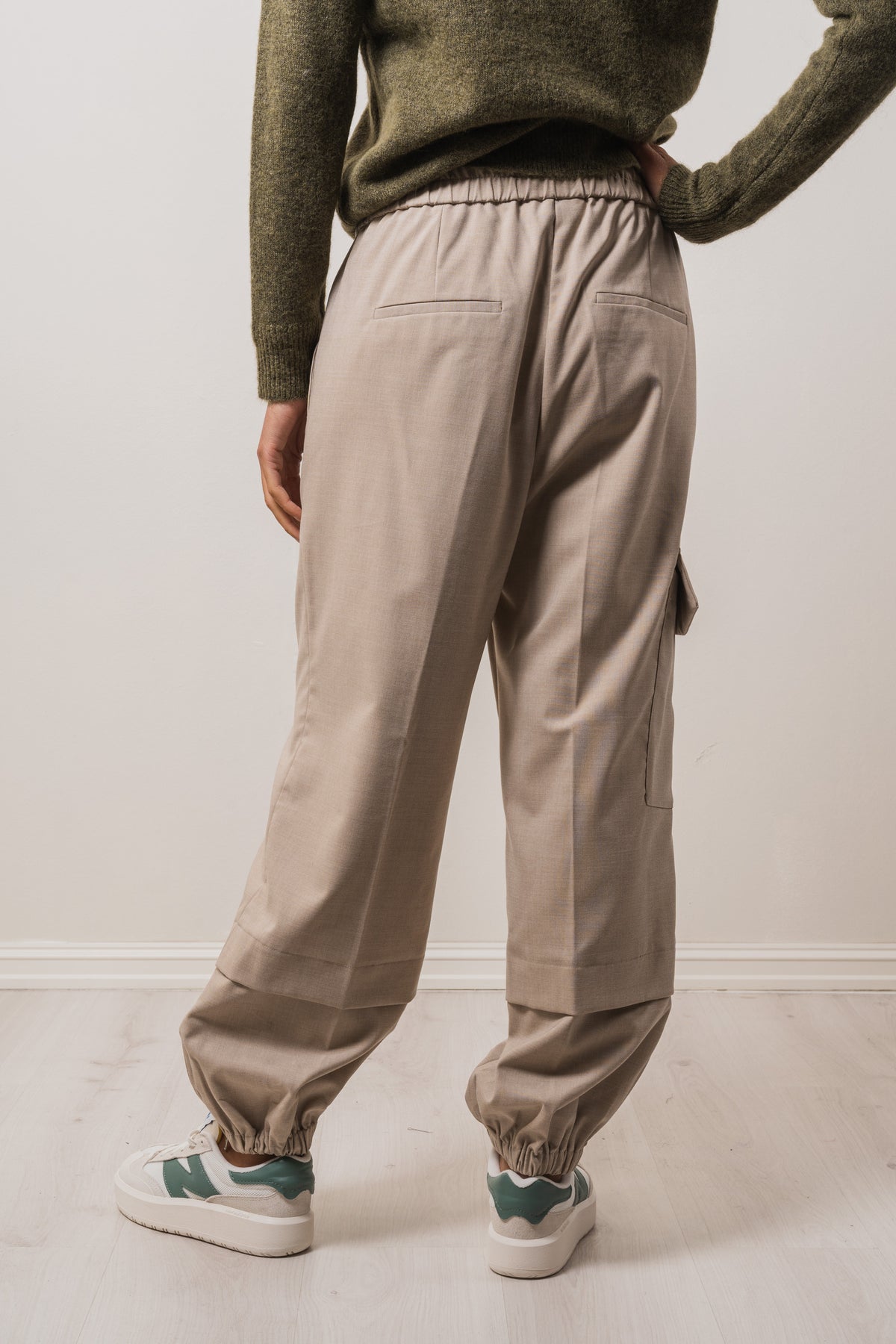 WaiIW Cargo Pant - Mocha Grey Melange