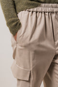 WaiIW Cargo Pant - Mocha Grey Melange