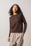 Lulu Ls Knit O-Neck - Java
