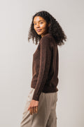 Lulu Ls Knit O-Neck - Java