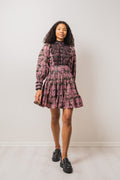 Décorated Poplin Mini Dress - Petite Rose