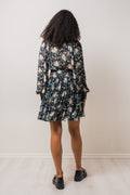 Georgette Mini Dress - Midnight