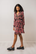 Georgette Mini Dress - Petite Roses