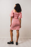 Rikko Stripe Dress - Red