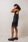 Fringe Dress - Black