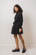 Yasholi LS Belt Dress - Svart