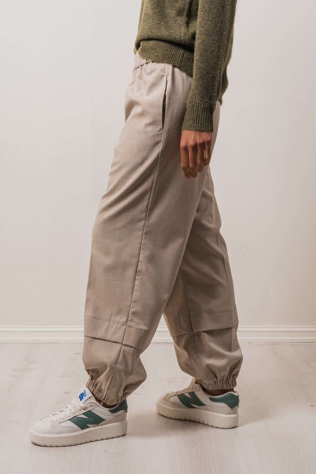 WaiIW Cargo Pant - Mocha Grey Melange