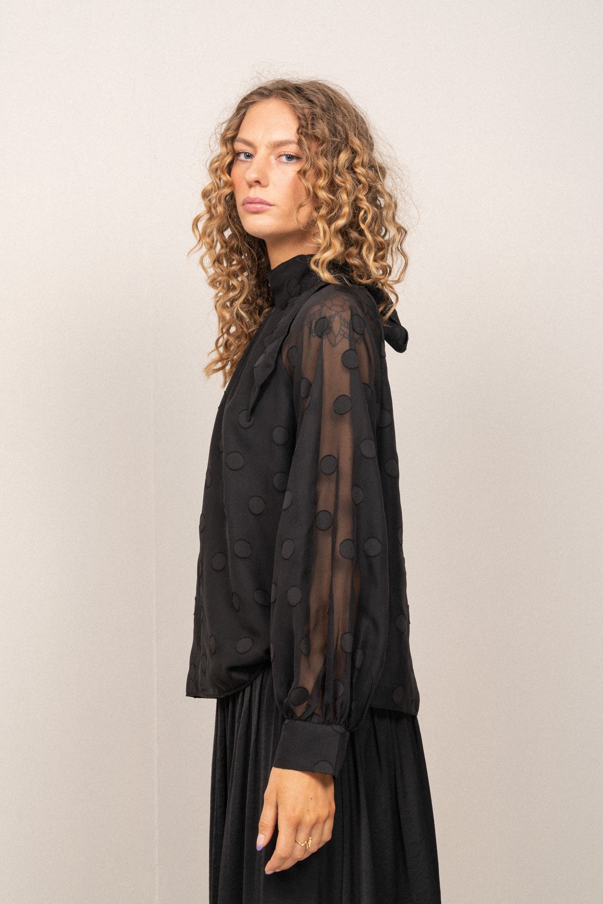 Ebbali Blouse 14961 - Black