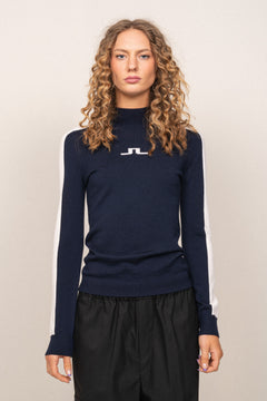 Adeline Knitted Sweater - Jl Navy