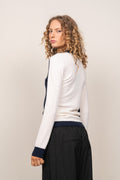 Adeline Knitted Sweater - Jl Navy