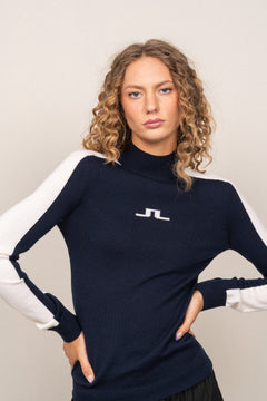 Adeline Knitted Sweater - Jl Navy