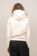 Regular Tonal Shield Hoodie - Linen